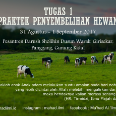 TUGAS 1 PRAKTEK PENYEMBELIHAN HEWAN TUGAS 1 PRAKTEK PENYEMBELIHAN HEWAN